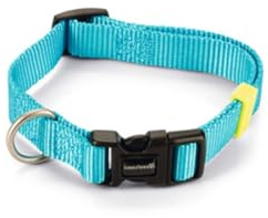 Beeztees Uni - Hundehalsband - Nylon - Hellblau - 26-40 cm x 15 mm