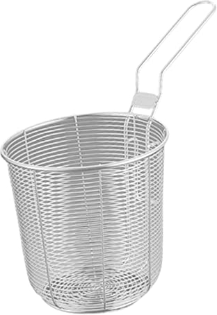 perfk Cesta para freír de Acero Inoxidable, Cesta para freír, freidora, colador, Mini Cesta para freír, colador, Cesta para freír, 12CM