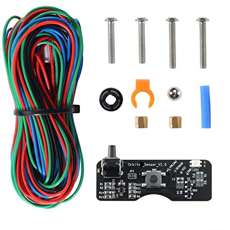 BCZAMD FYSETC 3D Drucker Teile Sherpaa Mini Extruder Filament Breake Detection Sensor Feeding Modul Kits mit 2,5 M Kabel Run-out Detektor Material nicht enthalten Druck zubehör für Voro2.4 Tridennt