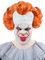Smiffys IT Chapter 2, Pennywise-Perücke, mit Latex-Kopfbedeckung