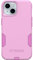 OtterBox iPhone 15, iPhone 14, and iPhone 13 Commuter Series Case - RUN WILDFLOWER (Pink), slim & tough, pocket-friendly, with port protection