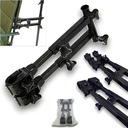 LFS UMBRELLA BROLLY HOLDER FOR CARP COARSE FISHING CHAIRS POLE SEAT BOXES DOUBLE