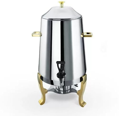 Stainless Steel Beverage Machine, Commercial Coffee Pot, Self-Service Milk Machine, Hotel Juice Pot, Two Heat Preservation Methods (Alcohol)