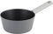 FLORINA Cacerola de aluminio Serrano 18 cm I Cacerola con asas de tacto suave I Ollas ligeras y resistentes I Revestimiento antiadherente I Estructura rayada | Batería de cocina de diseño elegante