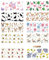GOMAKERER 10 Blatt UV DTF Cup Wraps Niedliche Transferfolien Für Tassen Mit Cartoon Tiermotiv Transferaufkleber Zum Aufreiben Für 16 Unzen Glastassen Milchteetassen Becher Behälterdekor