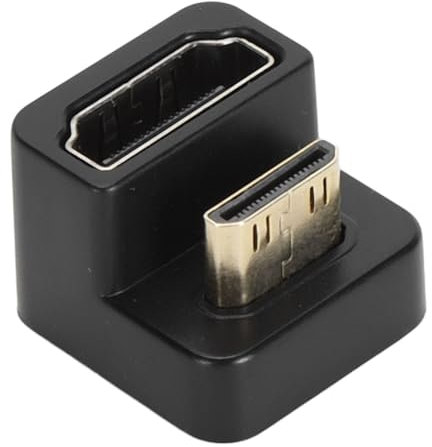 U-förmiger Extender-Adapter, 180-Grad-rechtwinkliger USB-Anschluss für Einmalig Reibungslose Nutzung, Schnelles Laden und Datenübertragung, Kompakte (HD-Multimedia-Schnittstelle,