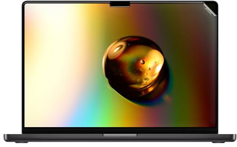 kwmobile Pellicola Protettiva per Display Compatibile con Apple MacBook PRO 16.2 2024 M4 A3403 / A3186 - Pellicola Screen Cover Opaca antiriflesso con Effetto Anti-Impronte