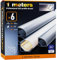 ClarivantiLED 1m×6 Profilé Aluminium Profile Alu pour Ruban LED Diffuseur Goulotte LED Profilé 45° Support LED Étanche Cache Corniche Plinthe Profilé Aluminium Profile Angle