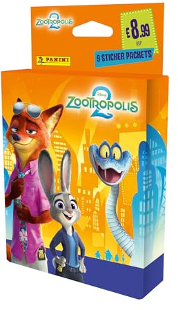 Panini ZOOTOPIE 2 Blister 8 Pochettes