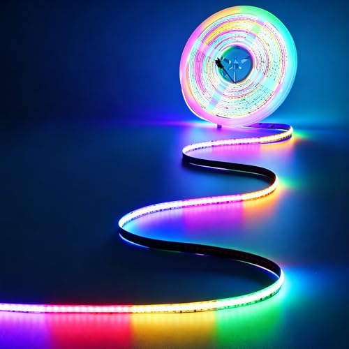JOYLIT 24V RGBCCT IC COB LED Strip 10M WS2811 Adressierbar Punktfrei Innen
