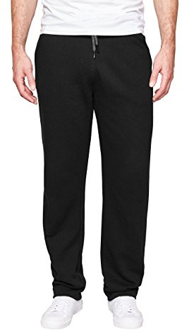 NEXT Herren Standard Jogginghose mit offenem Saum Schwarz SML/REG