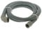Figevida Tubo di Scarico Acqua PVC Grigio cm 150 per Lavatrice con Curva Attacco MM 30 Interno, 1 Pezzo