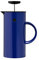 Stelton EM Teezubereiter, Kunststoff, Glas, Ultramarinblau, 1 Liter