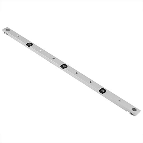 Universal Führungs und Anschlagschiene Führungsschiene Aluminiumlegierung Gehrungsstange Slider Table Saw Spur Rod Holzbearbeitungswerkzeug(450mm)