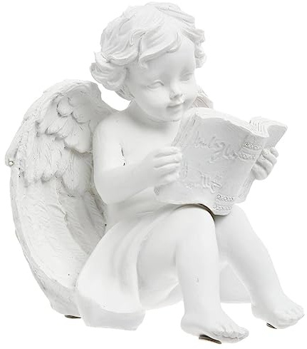 Atmosphera - Figur Engel sitzend - H15-5 cm - Model 3