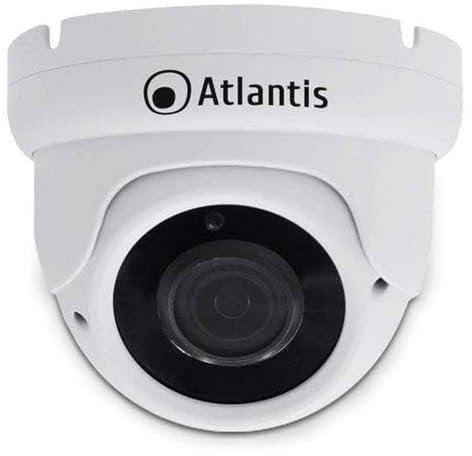 Videocamera Atlantis Ultraplex A11-UX826A-DP Ip Poe Dome 3MP 1920x1080 H.264/h.265 20/25fps 1/2.9 Cmos Ir 14 Led 18mt