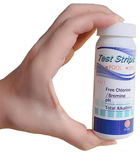 Shy-DPM, Schwimmbad Spa Wasser Teststreifen alkalisch säurefrei Chlor Brom PH Papiertester Pool Cleaner Zubehör (Farbe : 3 in 1)