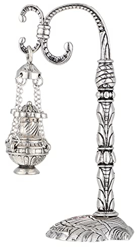 Amosfun Hängen Weihrauch Brenner Halter Orthodoxe Räuchergefäß Weihrauch Brenner Kreuz Vintage Weihrauch Herd für Religiöse Christian Kirche Ornament Dekor