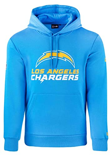 New Era - NFL Los Angeles Chargers Team Logo and Name Hoodie Farbe Chargers Blau