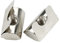 CONPHERON T-Muttern M6 mit Steg Nutenstein mit Federblech für Aluminiumprofil der Serie 40 (10 Stück)