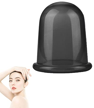 Ventouse Anti Cellulite Minceur, Tasses de Massage Anti-cellulite Anti-cellulite Sous Vide en Silicone, Soin beauté en Massage (Noir)
