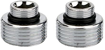 Adaptateur de robinet en laiton, filetage mâle pour robinet de salle de bain - Adaptateur purificateur d'eau (M12 x G1/2)