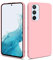 HSP Cover per Samsung Galaxy A54 5G [repellente alla polvere] Custodia protettiva in silicone TPU premium | antigraffio antiurto | Protezione della fotocamera | Vestibilità perfetta sottile | Rosa