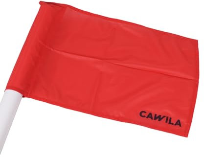 Cawila Eckfahne Uni für Eckstangen, 35 x 45cm, einfarbig