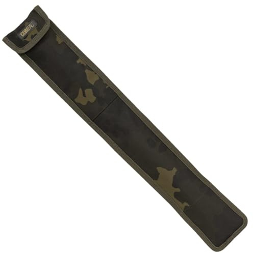 Korda Compac Distance Stick Bag Dunkles Tarnmuster 54x9x0,5cm – Leichte Schutztasche für Distanzstäbe mit Innentasche für T-Bar & Außentasche für Messkordel – Karpfenangeln