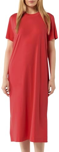Comma Kleid mit Rundhalsausschnitt