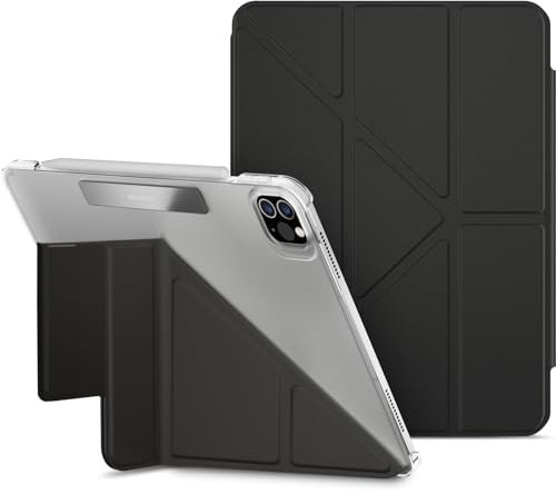 MAGEASY Schutzhülle für iPad Pro 11 Zoll (27,9 cm) – Folio-Schutzhülle mit Multi-Winkel-Ständer, Apple Pencil Halter, schmutzabweisend, kompatibel mit iPad Pro 11 Zoll (2018–2022) & iPad Air (5. / 4.