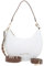 VALENTINO Alexia Hobo Bag Bianco/Cuoio