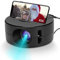 Mini Proyector LED, Pequeño Proyector Portátil 1080P con Función de Misma Pantalla con Cable, Proyectores de Películas para el Hogar Al Aire Libre para Regalo de Niños, para iOS