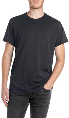 Replay Herren T-Shirt Kurzarm Rundhalsausschnitt