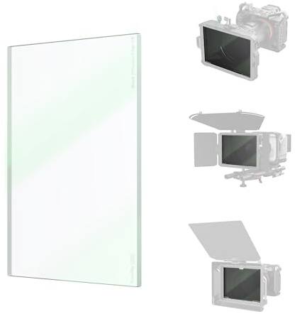 SMALLRIG 4 x 5,65 Quadratischer Schwarzer Diffusions 1/8 Filter, Traumhafter Kinoeffekt, 4mm Dicke Mehrschichtbeschichtung, Kompatibel mit 4 x 5,65 Matte, für Matte Box 3575/3680-4741