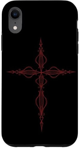 iPhone XR Gothic Cross Grunge Romantic Alternative Mall Goth Case
