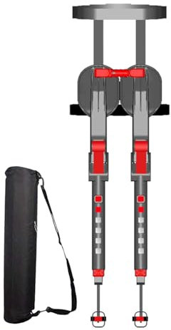 demaxiyad Wearable Chair - Chairless Chair Leg Brace - Outdoor Invisible Fishing Stool, Wearable Leg Ergonomics Seat, 3 Gear Adjustable for Barbers, Chefs