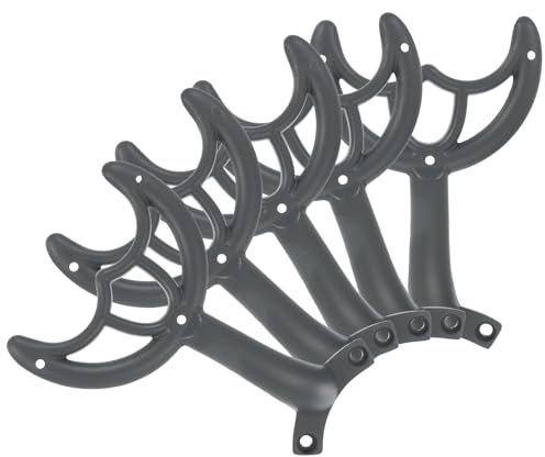 PATIKIL Ceiling Fan Blades Arms Replacement, 5 Pcs 52 Fan Blade Replacement Parts Mounting Bracket Kit for Replacing the Worn Fan Blades, Grey