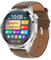 RORIOS Smart Watch per Uomo Donna Chiamate Bluetooth Monitoraggio Della Salute Orologio da Polso Intelligente Fitness Sportivo IP68 Impermeabile Smartwatch Marrone