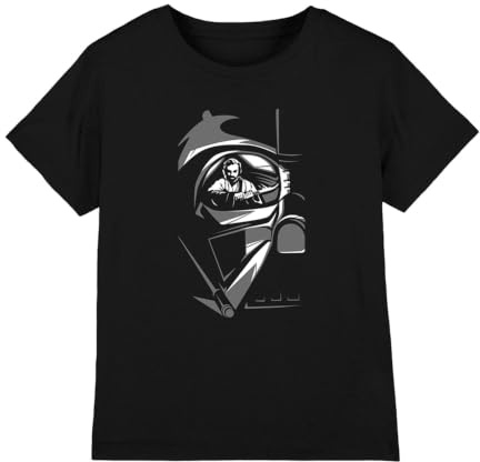 obi-wan kenobi Boy's Obiwan Kenobi Vader Eye Unisex Kids T Shirt
