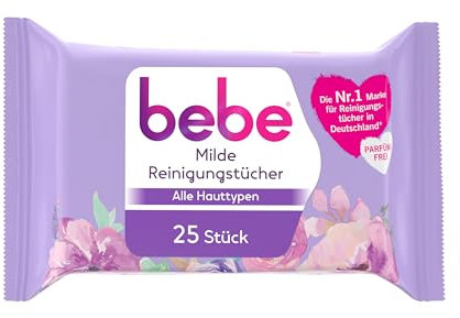 bebe Milde Reinigungstücher (6 x 25)