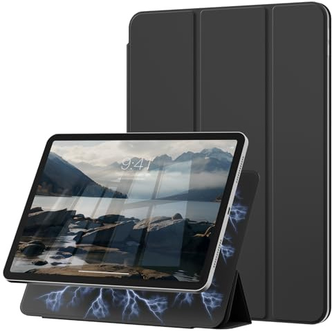 ZOPSGYU Magnetic Case for iPad (A16) 11th/10th Gen 2025/2022, Black