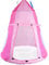 Kids Hanging Swing Tent Cover-Waterproof Hammock Chair Play House Castle Nest for 40in Round Saucer Nest Disc Rope Ceiling Tree Swing Indoor Outdoor Bedroom Backyard Playground