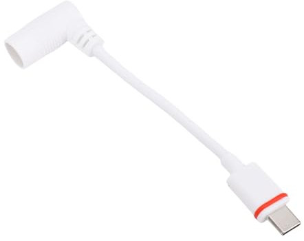 Jectse 4,5-Zoll-Solarmodul auf USB-C-Adapter, Ring-Fass-Stecker Zum USB-C-Adapter für USB-C-Kameras und Fass-Stecker-Solarmodule für Stick-up Cam Pro, für Spotlight Cam Plus/Pro