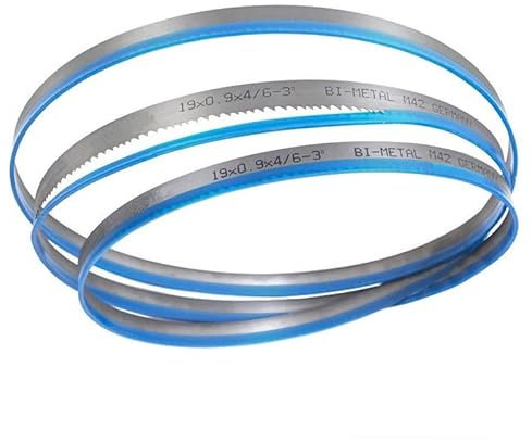 Hojas de sierra de cinta, 1 hoja de sierra de cinta for cortar metal bimetálico M42 de 4500 mm x 19 mm x 0,9 mm (6T)(2-3T)