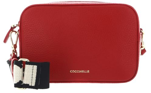 Coccinelle Leder Umhängetasche Tebe Crossover Bag