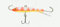 Rapala Unisex-Adult Jigging Rap Angelköder-Natürlich Schwimmendes Angelzubehör-Jig-Köder-Variable Lauftiefe-Fischköder 7cm, 18g-Hergestellt in Estland-Glow Zebra Fluorescent Red, 7 cm / 18 g