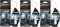 AREON Liquid Auto Parfüm Sport Lux Platin Autoduft Hängend Duftflakon Parfüm Flakon Lufterfrischer Aufhängen Anhänger Spiegel 5ml Schwarz 3D Set (Platinum Pack x 3)