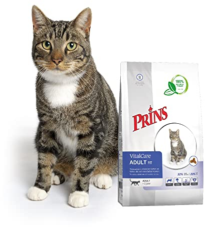 Prins VitalCare Adult Fit 5 kg Katzenfutter Trockenfutter für aktive Katzen - knusprige Brocken