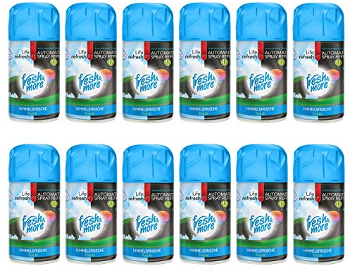 Fresh & More Lufterfrischer Nachfüller 12x250ml, Himmelsfrische
